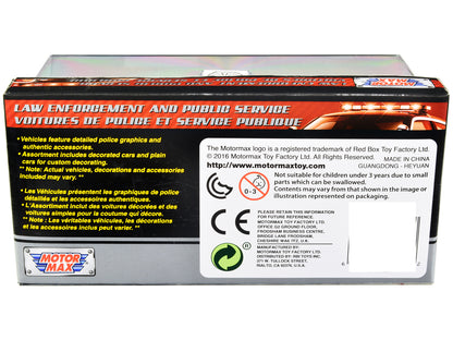 2022 Ford Police Interceptor Utility "RCMP (Royal Canadian Mounted Police)" White "Law Enforcement and Public Service" Series 1/43 Diecast Model Car by Motormax