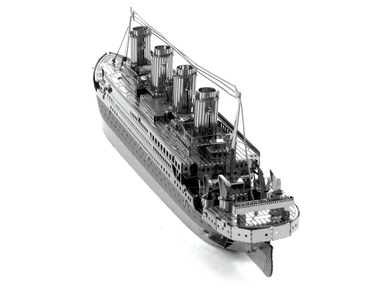 Model Kit Titanic Ship (Moderate Difficulty) Steel Model by Metal Earth-DiecastModeler.com