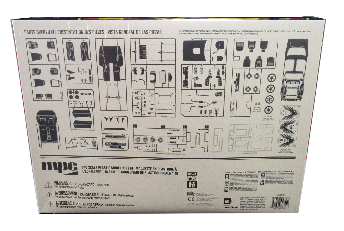 Skill 3 Model Kit 1979 Pontiac Firebird 1/16 Scale Model by MPC