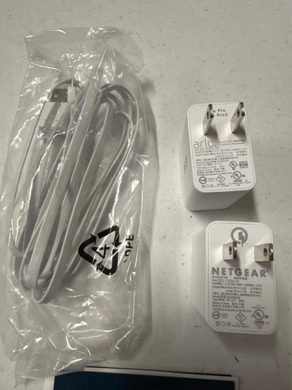 Netgear Arlo charging cable and plug-DiecastModeler.com