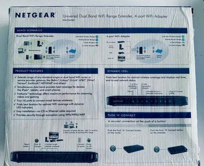 Netgear Universal Dual Band WiFi Range Extender-DiecastModeler.com