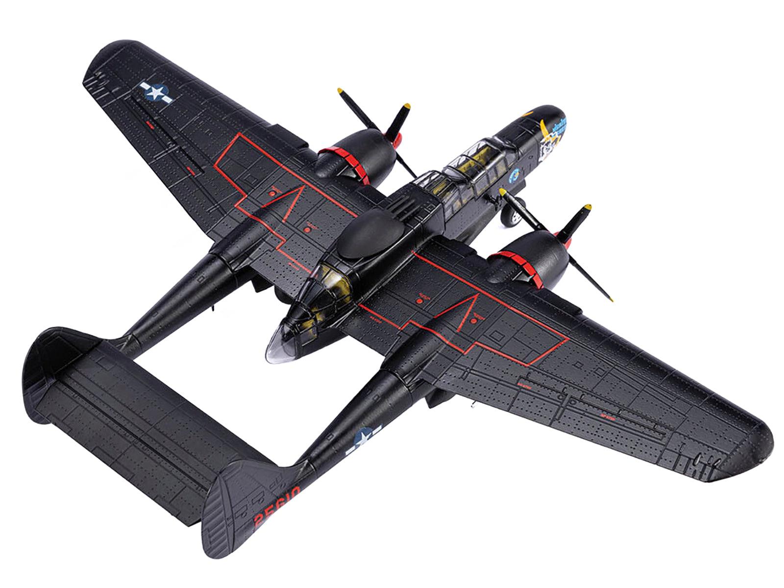 Northrop P-61B Black Widow Fighter Aircraft "Midnight Madness 548th Night Fighter Squadron" United States Army Air Forces 1/72 Diecast Model by Air Force 1-DiecastModeler.com