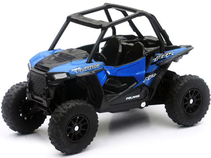 Polaris RZR XP Turbo DOHC Mini ATV Blue and Black Diecast Model by New Ray
