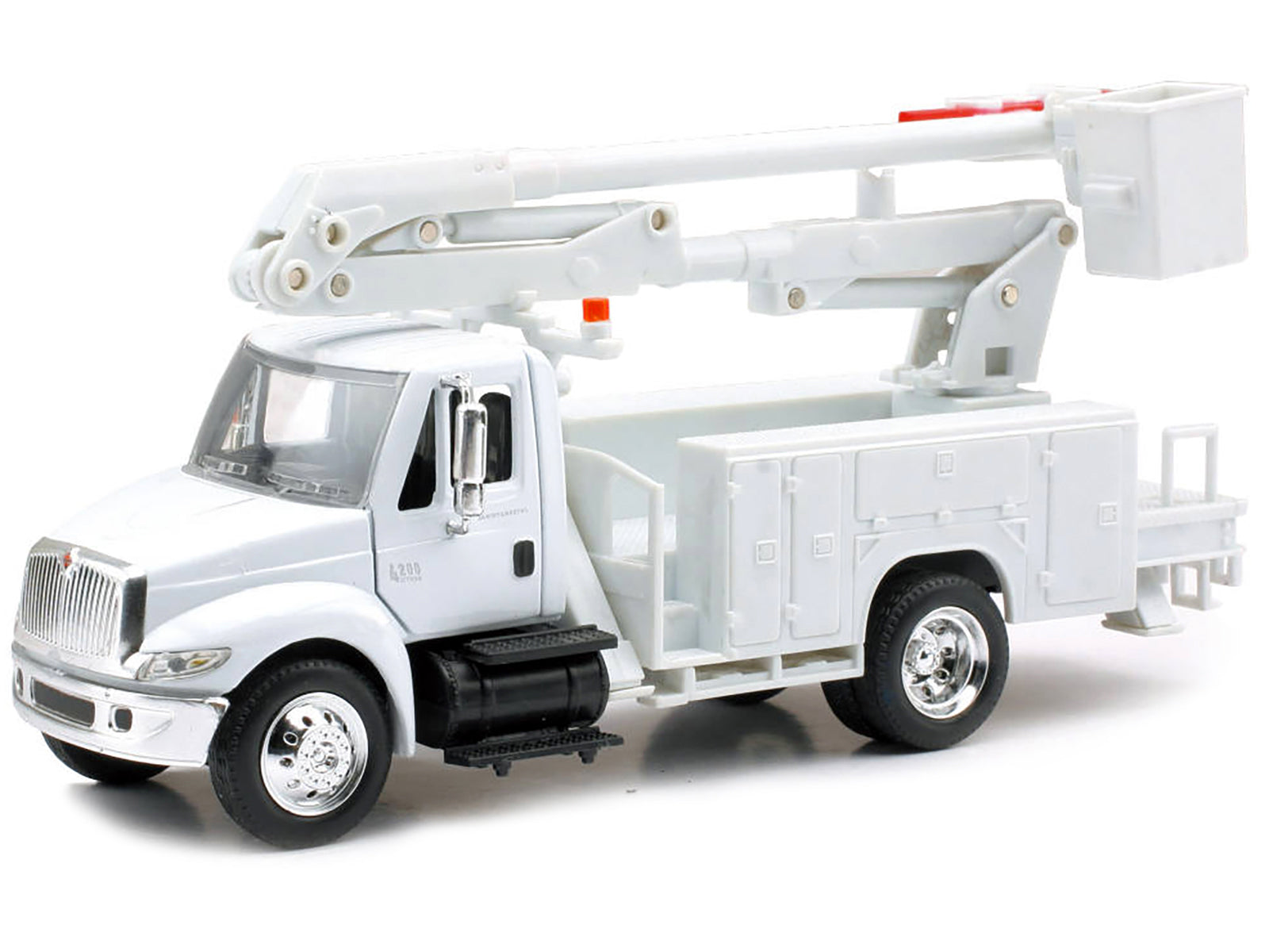 International 4200 Line Maintenance Service Truck White "Long Haul Trucker" Series 1/43 Diecast Model by New Ray-DiecastModeler.com