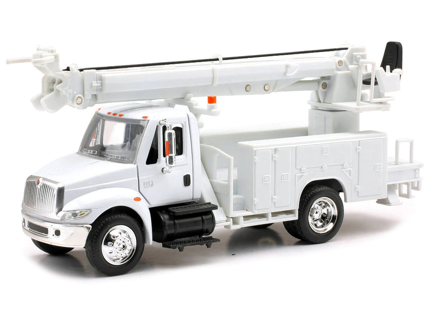 International 4200 Digger Service Truck White "Long Haul Trucker" Series 1/43 Diecast Model by New Ray