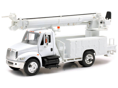 International 4200 Digger Service Truck White "Long Haul Trucker" Series 1/43 Diecast Model by New Ray