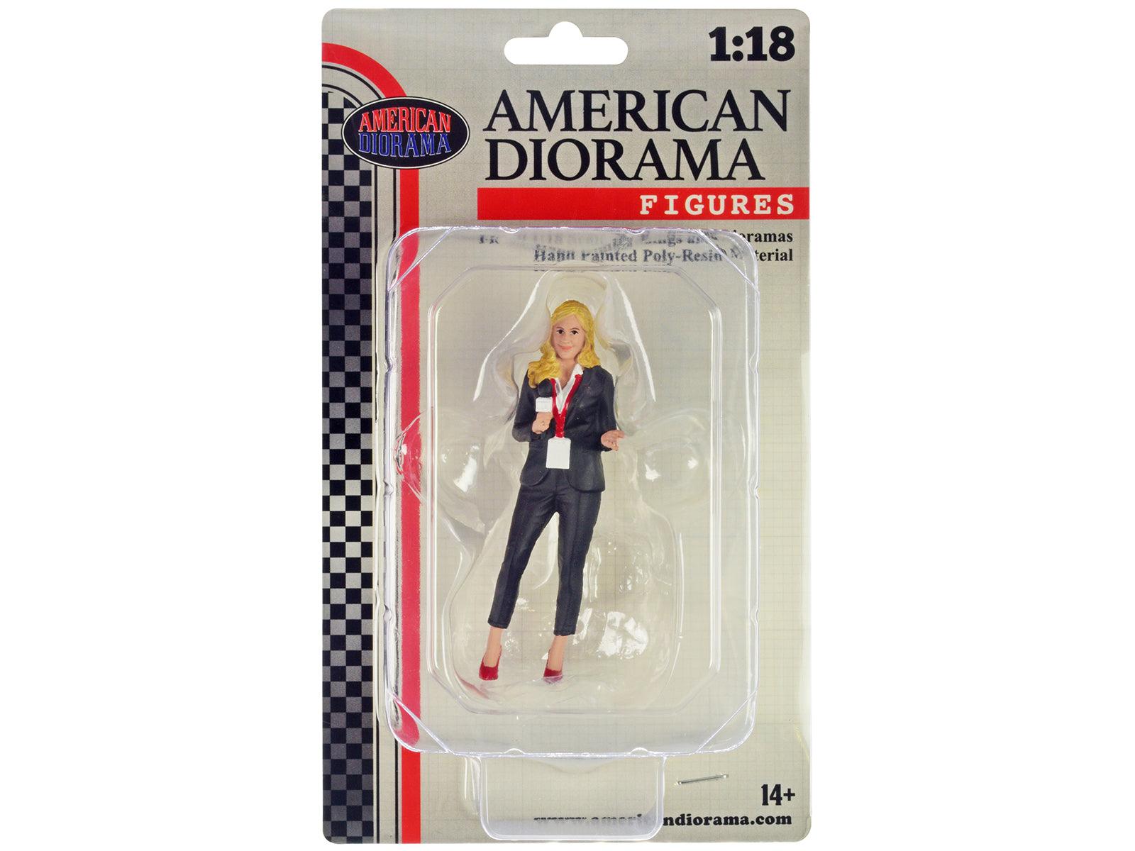 "On-Air" Figure 1 for 1/18 Scale Models by American Diorama-DiecastModeler.com