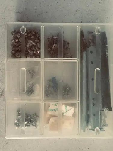 Organizer storage boxes with PC accessories-DiecastModeler.com