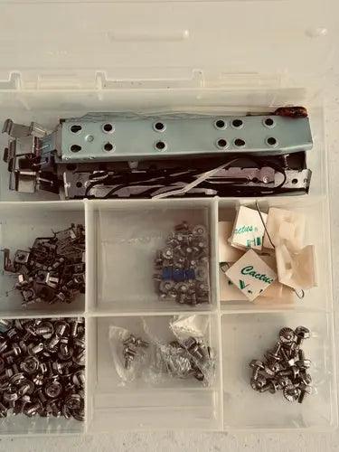 Organizer storage boxes with PC accessories-DiecastModeler.com