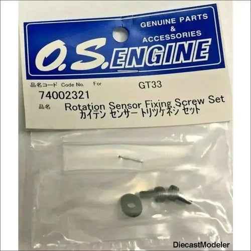 O.S Engine Rotation Sensor Fixing Screw set - GT33-DiecastModeler.com