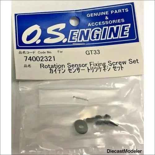 O.S Engine Rotation Sensor Fixing Screw set - GT33-DiecastModeler.com