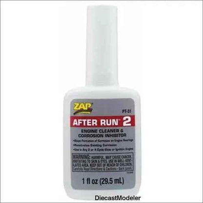 Pacer Zap After-Run Engine Oil 1 oz PT31-DiecastModeler.com