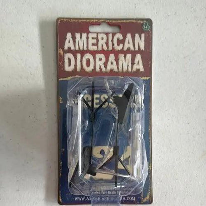 Photographer Lighting Kit (Set of 2 lights) (1/24 scale, Black)-DiecastModeler.com