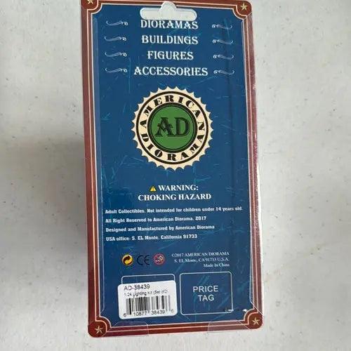 Photographer Lighting Kit (Set of 2 lights) (1/24 scale, Black)-DiecastModeler.com