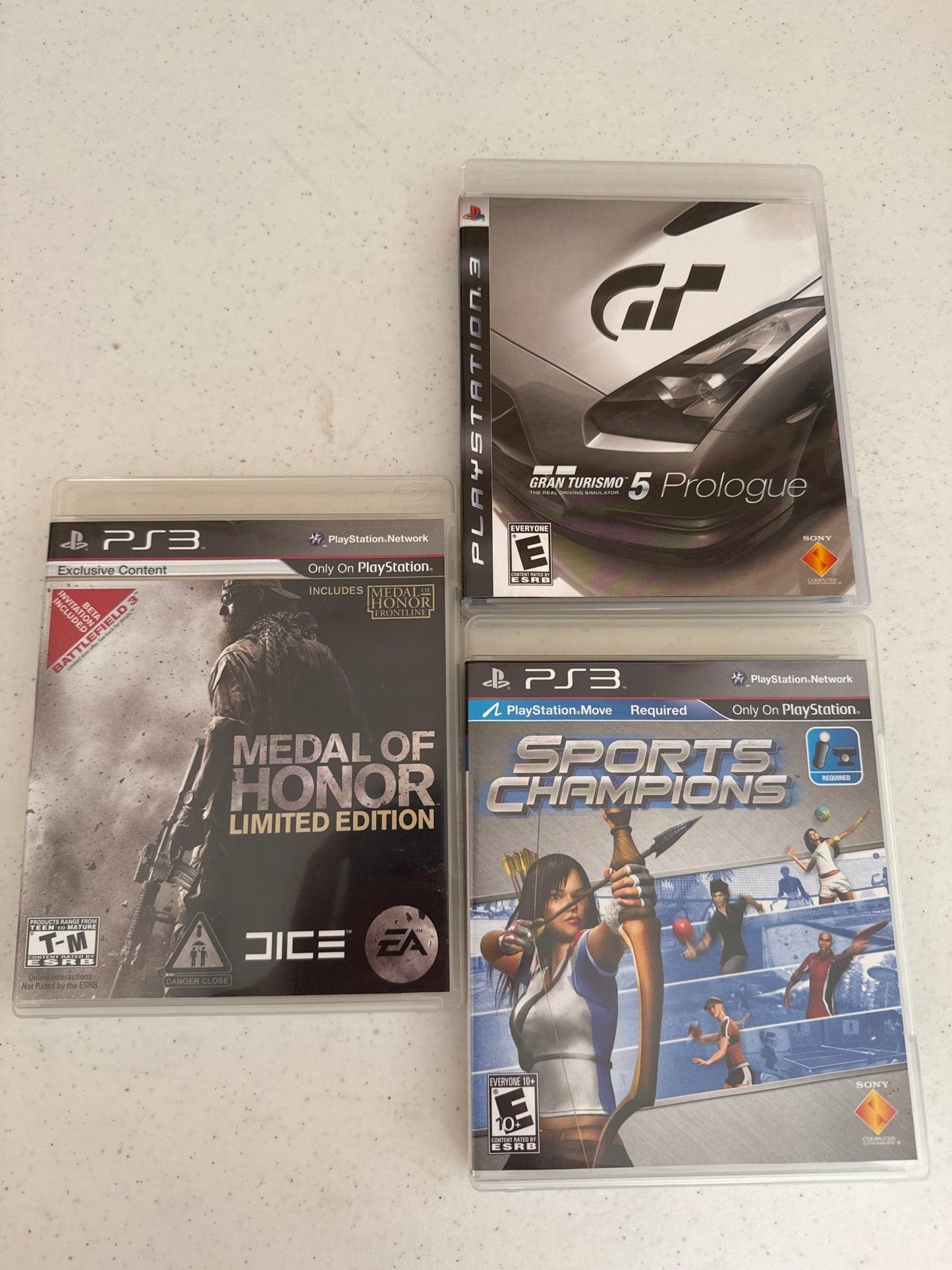 PlayStation three games (3ea.)-DiecastModeler.com