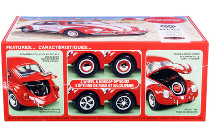 Skill 3 Snap Model Kit Volkswagen Beetle "Coca-Cola" 1/25 Scale Model by Polar Lights-DiecastModeler.com