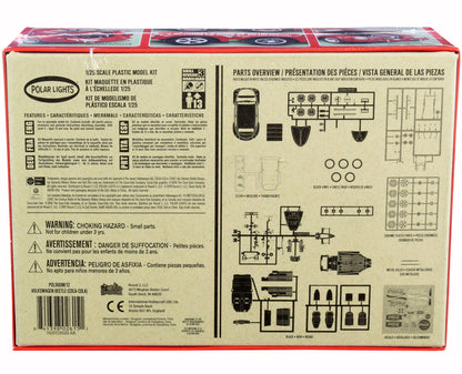 Skill 3 Snap Model Kit Volkswagen Beetle "Coca-Cola" 1/25 Scale Model by Polar Lights