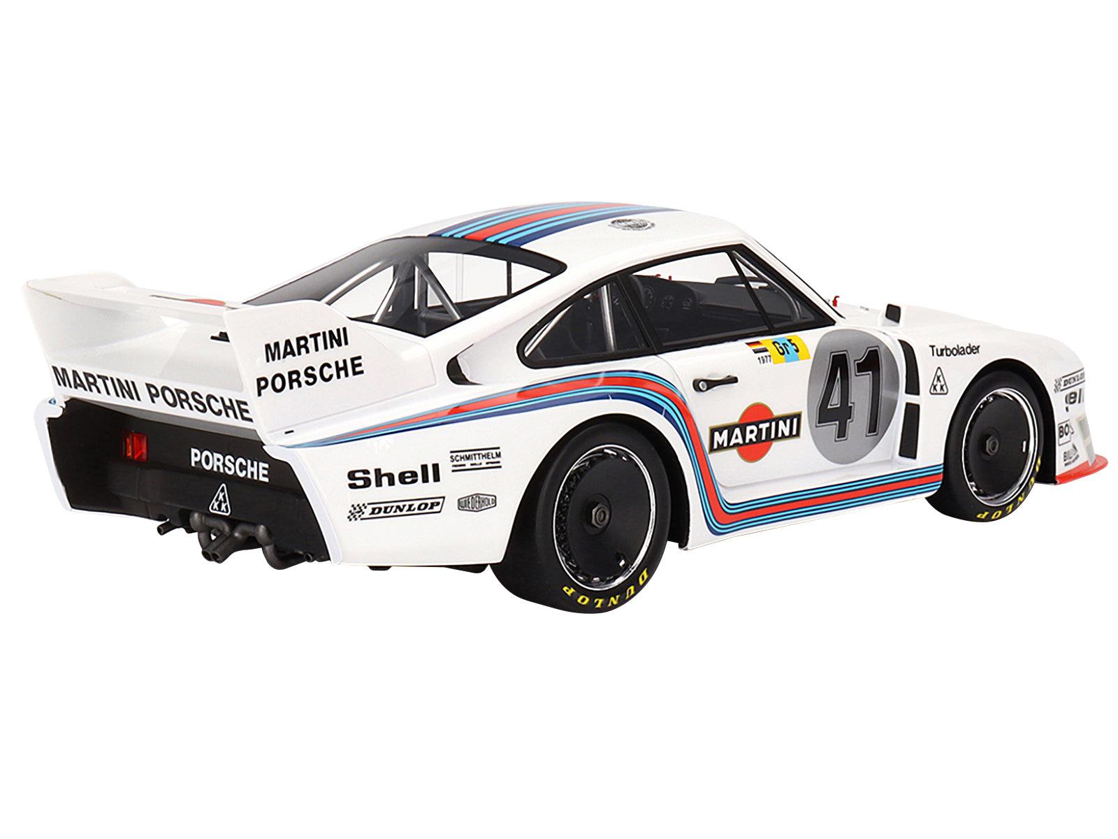 Porsche 935/77 #41 Rolf Stommelen - Manfred Schurti "Martini Racing" "24 Hours of Le Mans" (1977) 1/18 Model Car by Top Speed-DiecastModeler.com