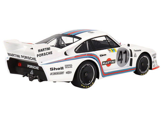 Porsche 935/77 #41 Rolf Stommelen - Manfred Schurti "Martini Racing" "24 Hours of Le Mans" (1977) 1/18 Model Car by Top Speed-DiecastModeler.com
