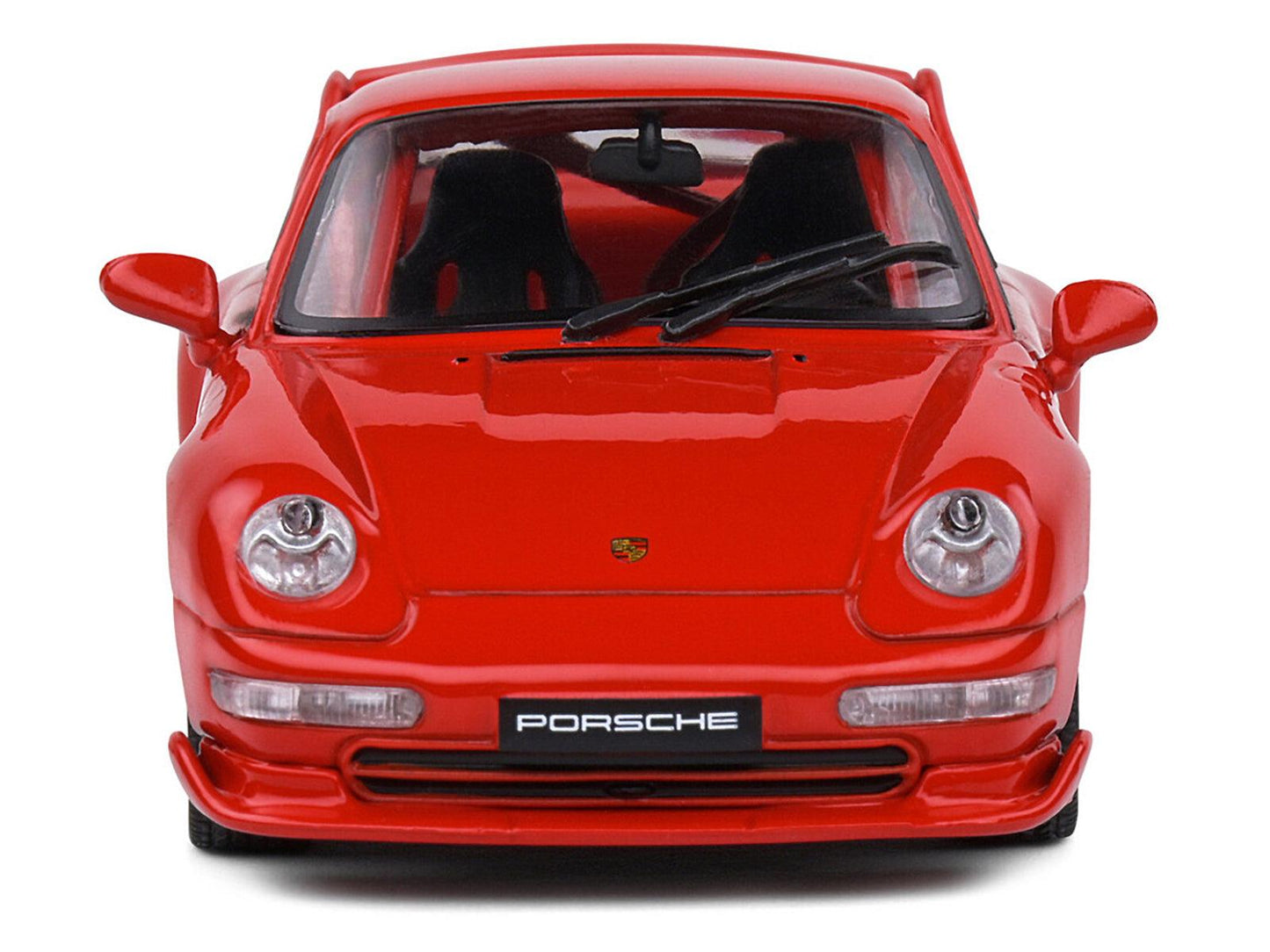 Porsche 993 RS Clubsport Red 1/43 Diecast Model Car by Solido-DiecastModeler.com