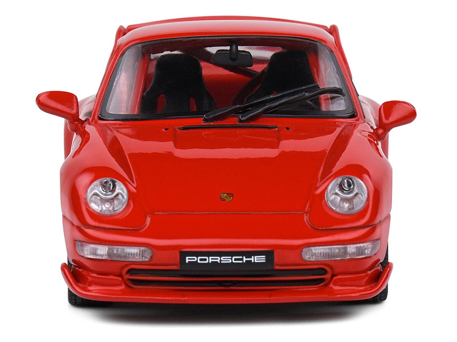 Porsche 993 RS Clubsport Red 1/43 Diecast Model Car by Solido-DiecastModeler.com