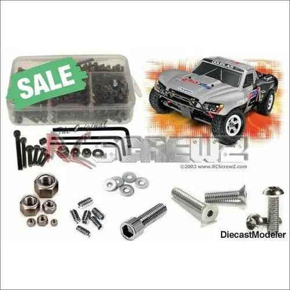 RC Screwz Stainless Steel Screw Kit Traxxas 1/16 Slash-DiecastModeler.com