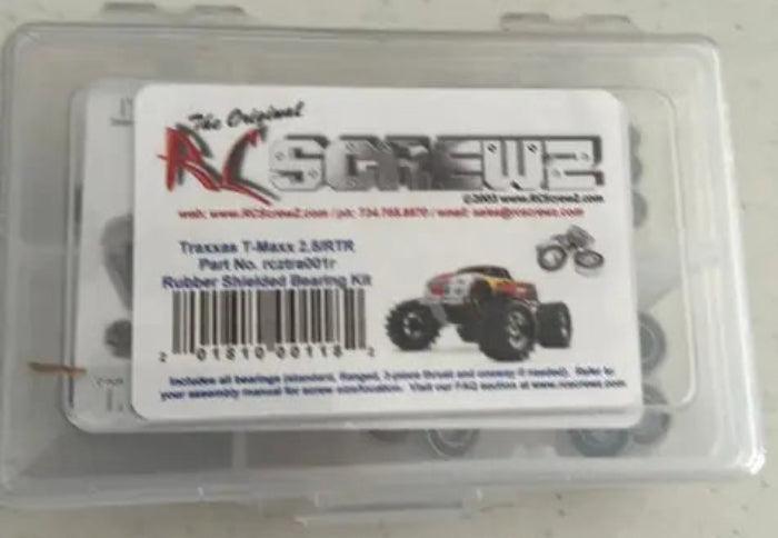 RCScrewZ - Traxxas T-Maxx 2.5/RTR Rubber Shielded Bearing Kit-DiecastModeler.com