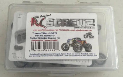 RCScrewZ - Traxxas T-Maxx 3.3/RTR Rubber Shielded Bearing Kit-DiecastModeler.com