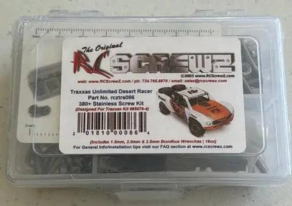 RCScrewZ  Unlimited Desert Racer Stainless Screw Kit-DiecastModeler.com