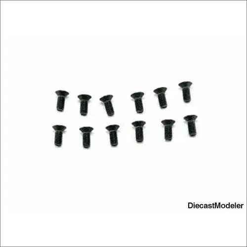 Redcat Racing Countersunk Mechanical Screw(5*12) 12 Piece Vehicle-DiecastModeler.com