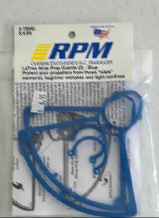 RPM Prop Guards Blue LaTrax Alias-DiecastModeler.com