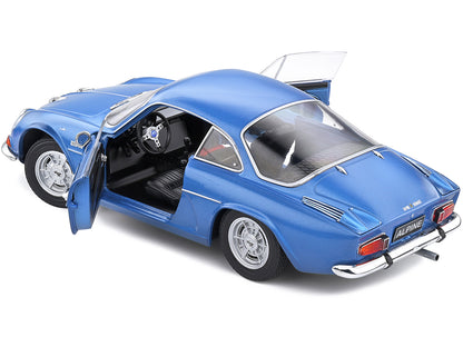 1969 Alpine A110 1600S Blue Alpine Metallic 1/18 Diecast Model Car by Solido