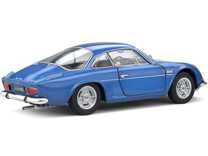 1969 Alpine A110 1600S Blue Alpine Metallic 1/18 Diecast Model Car by Solido