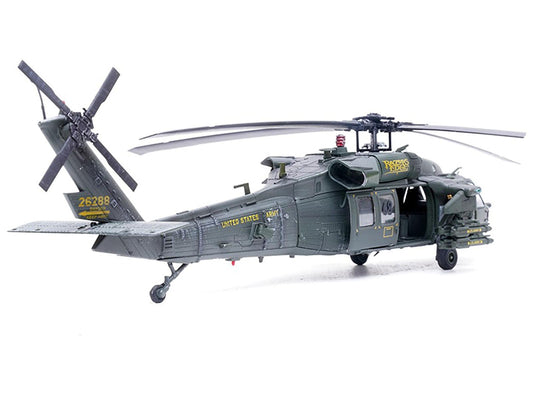 Sikorsky MH-60L Black Hawk Helicopter "91-26288 Razors Edge" United States Army 1/72 Diecast Model by Panzerkampf-DiecastModeler.com