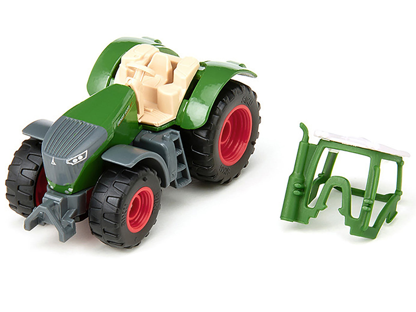 Fendt 1050 Vario Tractor Green with White Top Diecast Model by Siku-DiecastModeler.com