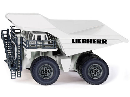 Liebherr T 264 Mining Truck White 1/87 (HO) Diecast Model by Siku-DiecastModeler.com