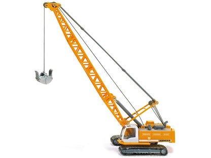 Liebherr Cable Excavator Yellow 1/87 (HO) Diecast Model by Siku-DiecastModeler.com