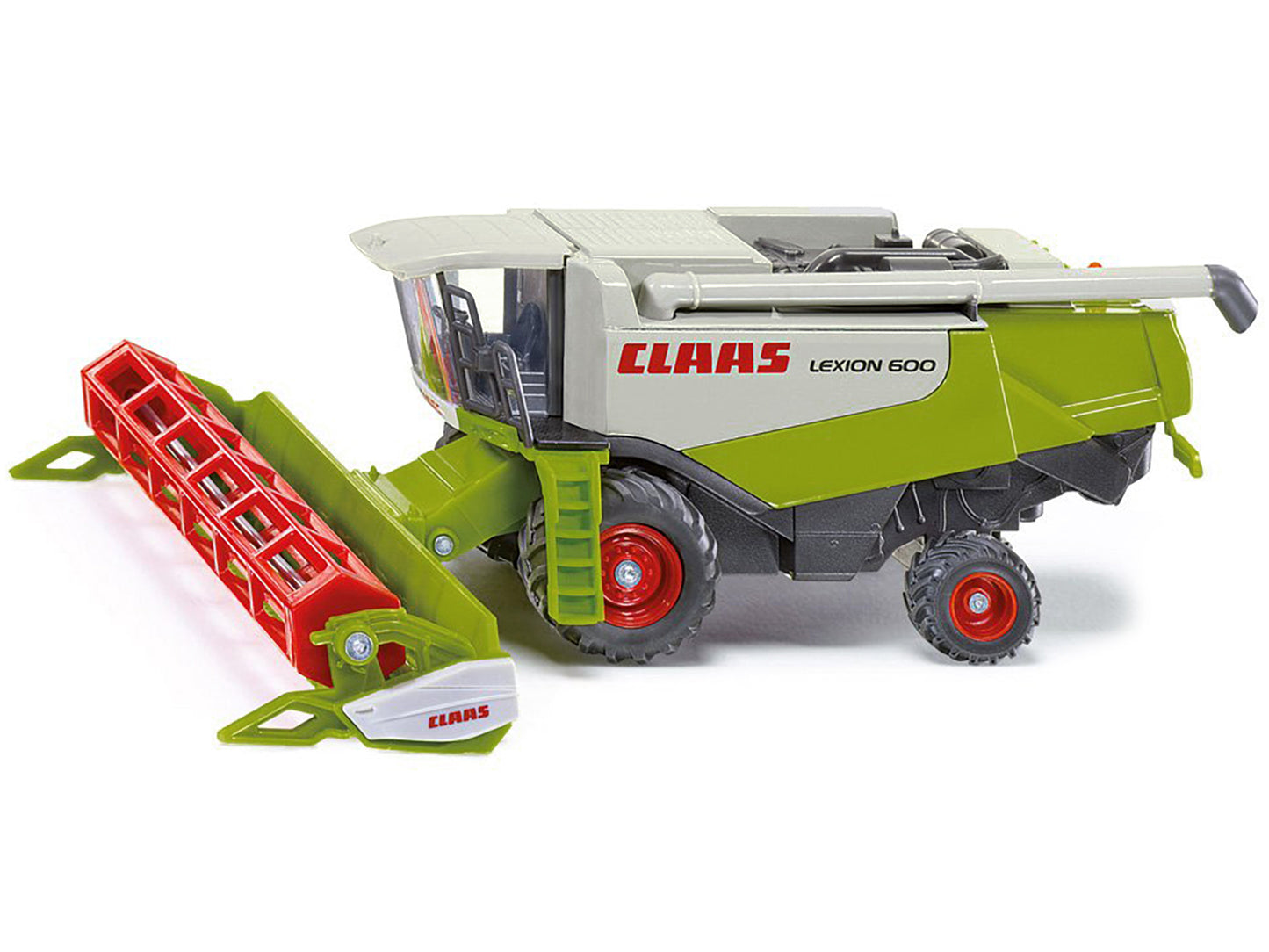 Claas Lexion 600 Combine Harvester Green and Gray 1/50 Diecast Model by Siku-DiecastModeler.com