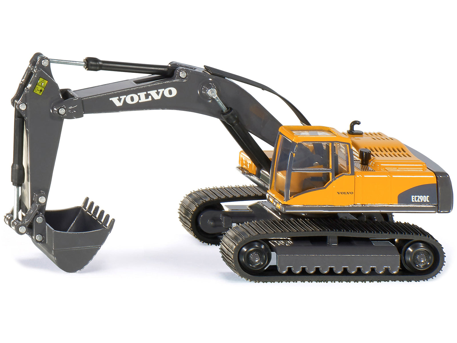 Volvo EC290 Hydraulic Excavator Yellow 1/50 Diecast Model by Siku-DiecastModeler.com