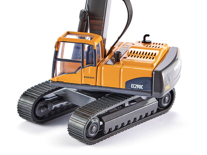 Volvo EC290 Hydraulic Excavator Yellow 1/50 Diecast Model by Siku-DiecastModeler.com