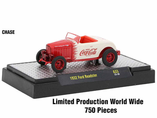 "Sodas" Set of 3 pieces Release 33 Limited Edition to 9250 pieces Worldwide 1/64 Diecast Model Car by M2 Machines-DiecastModeler.com