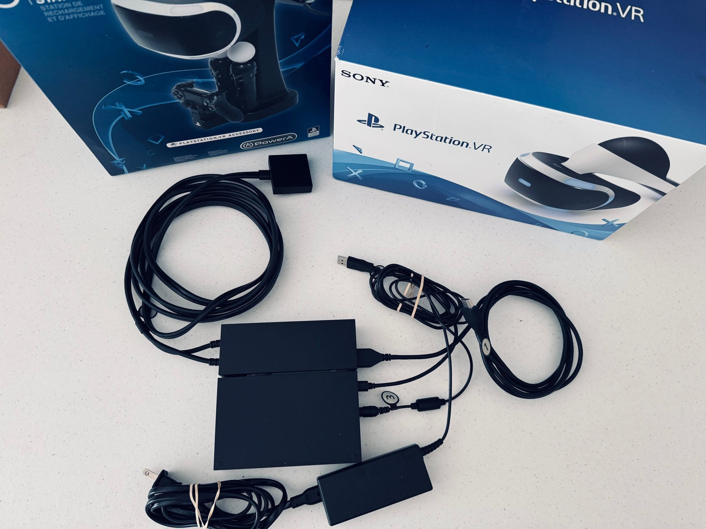 Sony Playstation (PS4) Virtual Reality headset and VRGames-Used-DiecastModeler.com