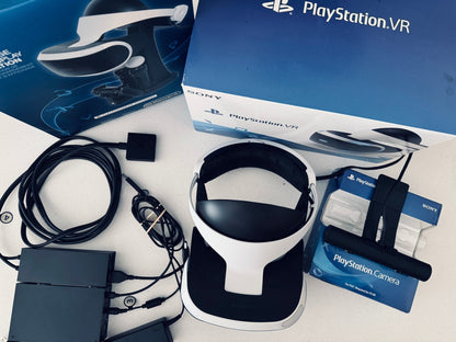 Sony Playstation (PS4) Virtual Reality headset and VRGames-Used-DiecastModeler.com