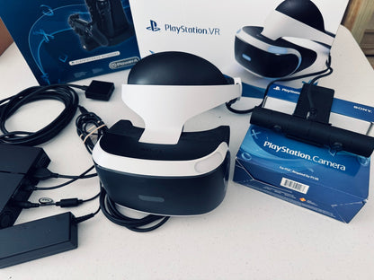 Sony Playstation (PS4) Virtual Reality headset and VRGames-Used-DiecastModeler.com