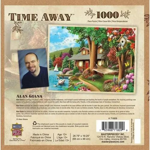 Time Away Around The Lake - 1000 piece Jigsaw Puzzle-DiecastModeler.com