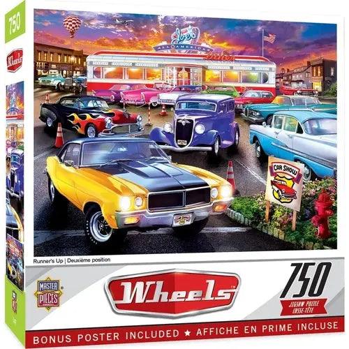 Wheels - Runner’s Up - 750 Piece Jigsaw Puzzle-DiecastModeler.com