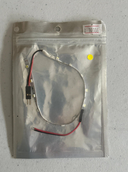 White LED lights 12 string (White)-DiecastModeler.com